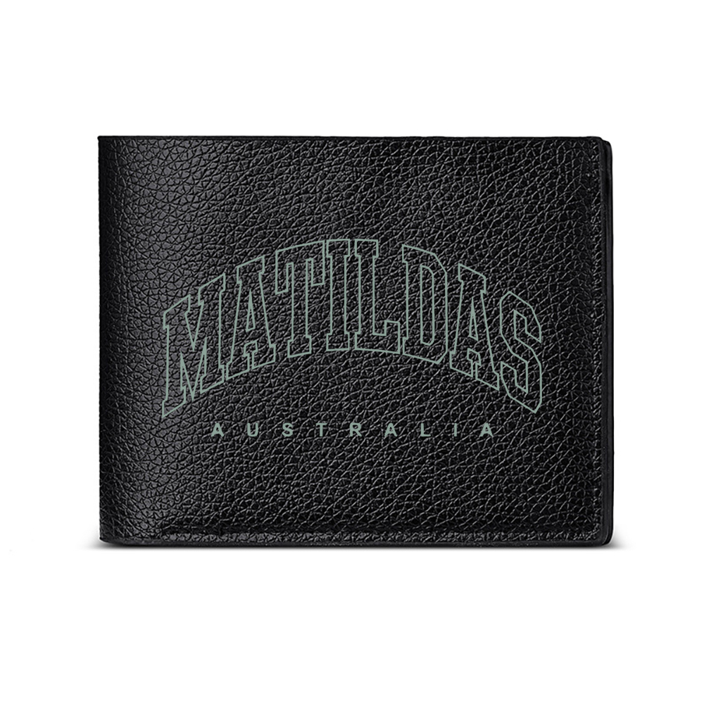 Interior Design Australia - กระเป๋าสตางค์ผู้ชาย ลายโลโก้ Matildas Australia ดีไซน์ลำลอง สำหรับธุรกิจและแฟชั่น