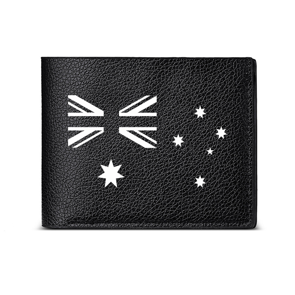 Interior Design Australia - กระเป๋าสตางค์ผู้ชายลายธงชาติออสเตรเลีย พร้อมช่องใส่บัตร ดีไซน์ลำลอง สำหรับธุรกิจ แฟชั่น พิมพ์ลาย