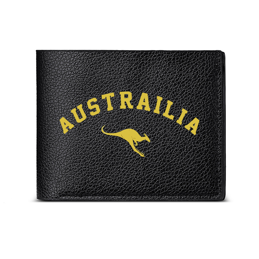 Interior Design Australia - กระเป๋าสตางค์ผู้ชายลายจิงโจ้จากออสเตรเลีย ดีไซน์ลำลอง เหมาะสำหรับใส่บัตรและใช้ในโอกาสทางธุรกิจ