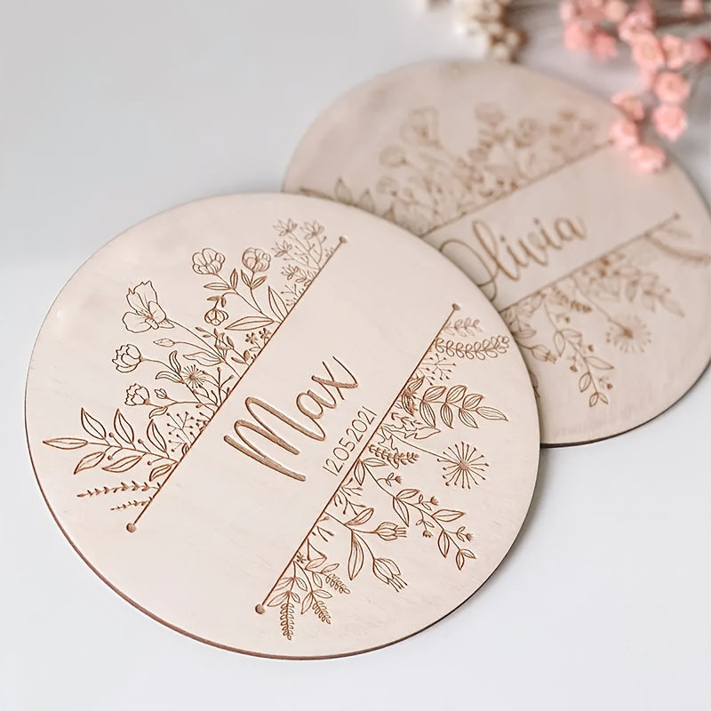 ป้ายชื่อสลักลายดอกไม้แบบส่วนตั - Interior Design Names บทวิจารณ์และราคา