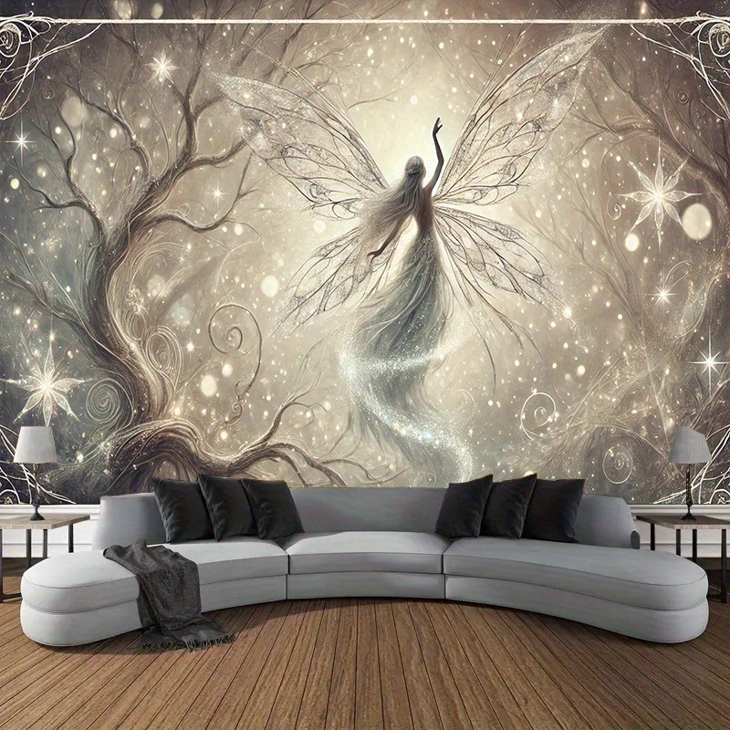 ภาพจิตรกรรมฝาผนังต้นไม้แฟนตาซี - Interior Design Hd บทวิจารณ์และราคา