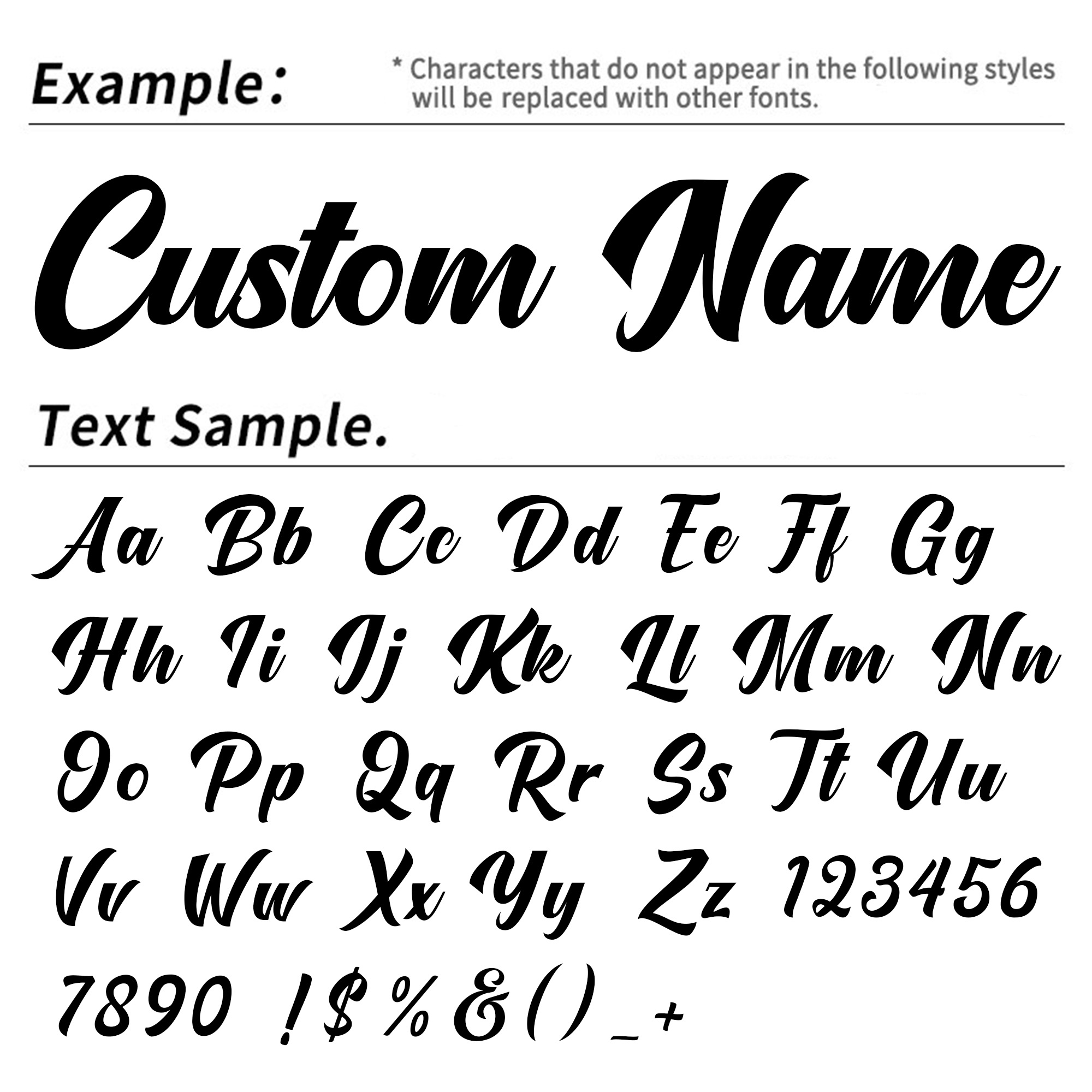 3PCS สติกเกอร์ชื่อแบบกำหนดเองค - Interior Design Names บทวิจารณ์และราคา