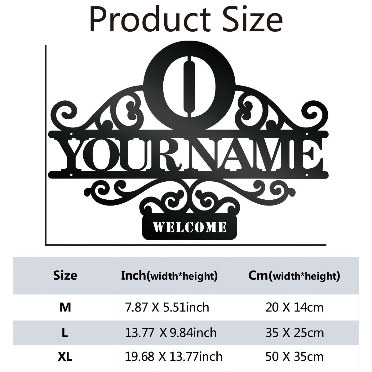 1 PC Cool ตัวอักษรที่กําหนดเอง - Interior Design Names บทวิจารณ์และราคา