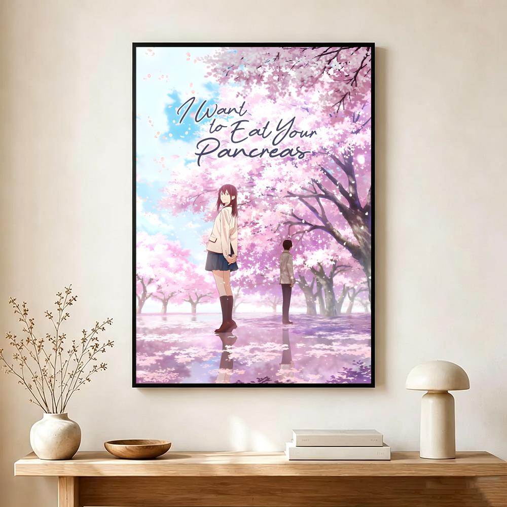 ฉันอยากกินตับอ่อนของคุณ โปสเตอ - Interior Design Your Home บทวิจารณ์และราคา