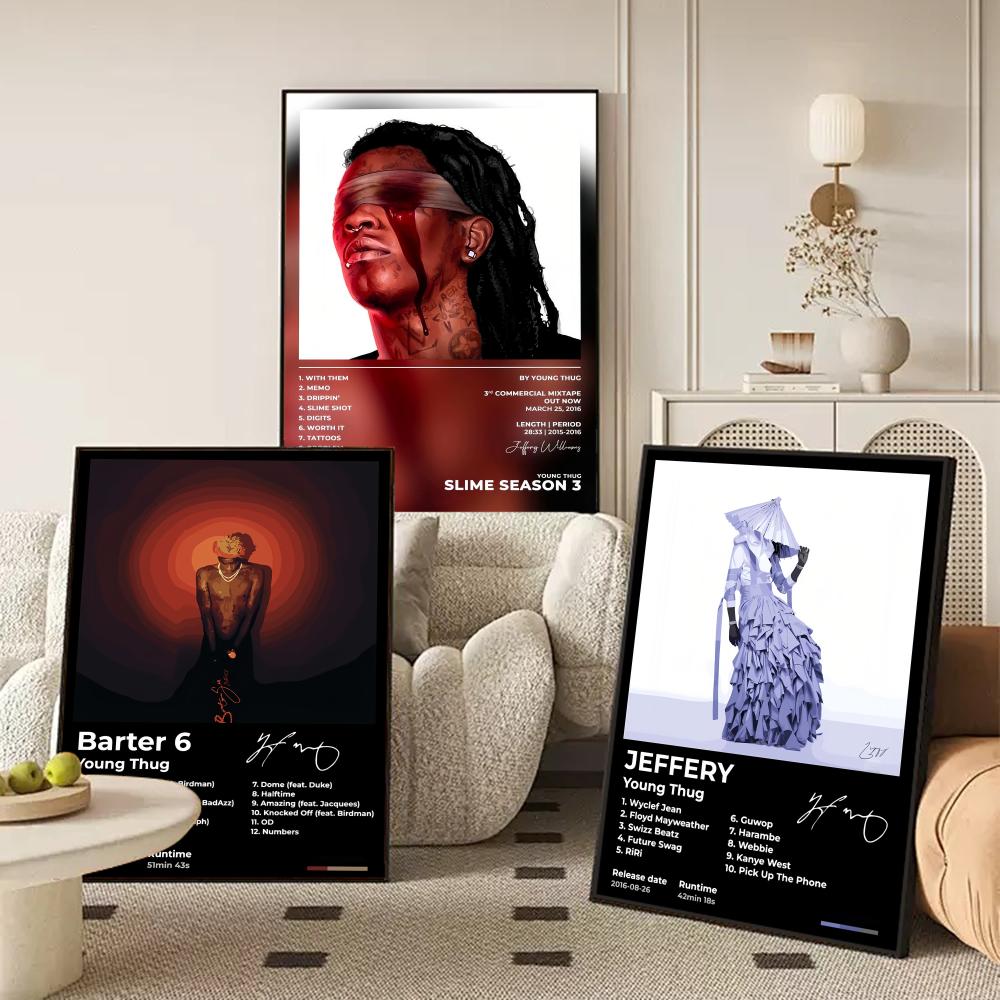 ฮิปฮอปแร็ปเปอร์ วาย-ยังธักโปสเ - Interior Design Poster บทวิจารณ์และราคา