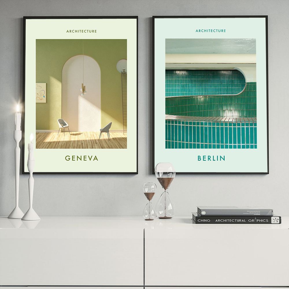 เจนีวาเบอร์ลินสถาปัตยกรรมสมัยใ - Interior Design York บทวิจารณ์และราคา