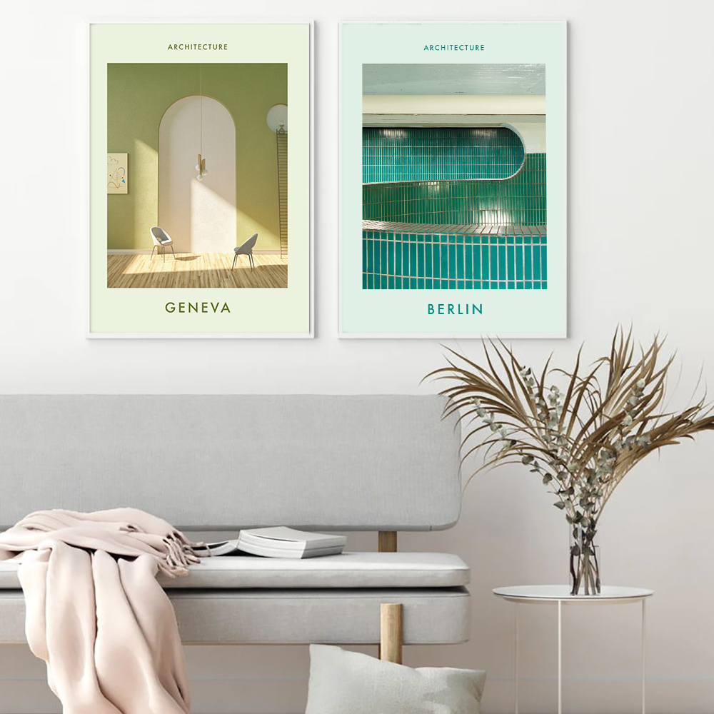 เจนีวาเบอร์ลินสถาปัตยกรรมสมัยใ - Interior Design York บทวิจารณ์และราคา