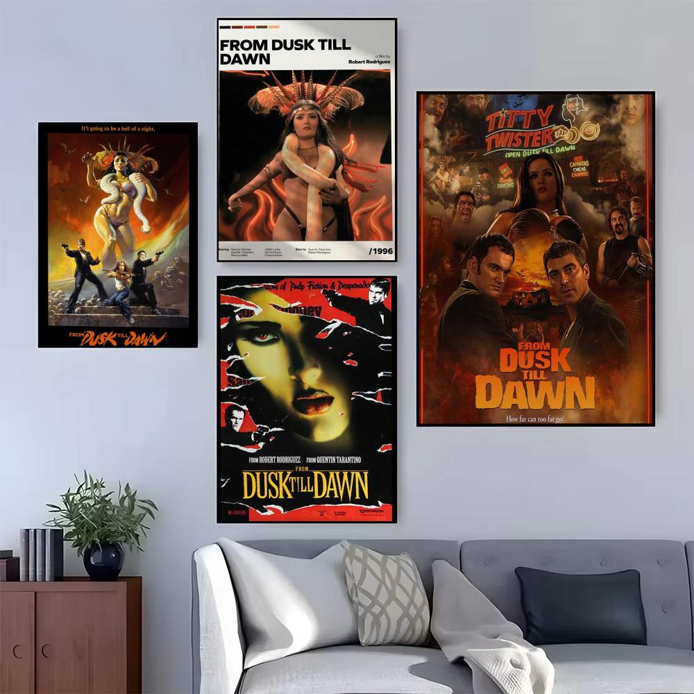 ภาพยนตร์จาก D-Dusk Till Dawn โ - Interior Design Poster บทวิจารณ์และราคา