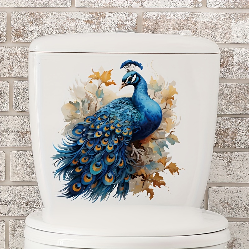 สติกเกอร์ตกแต่งห้องน้ำลายยูงน้ - Interior Design Your Home บทวิจารณ์และราคา