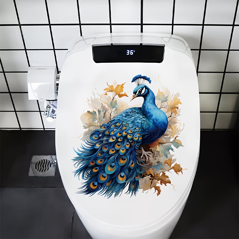 สติกเกอร์ตกแต่งห้องน้ำลายยูงน้ - Interior Design Your Home บทวิจารณ์และราคา