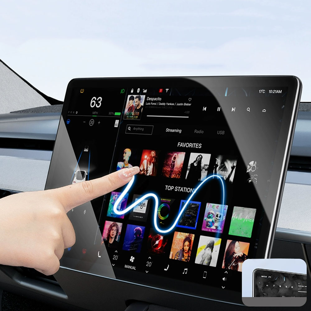 กระจกนิรภัยสําหรับTeslaรุ่น 3/ - Interior Design Hd บทวิจารณ์และราคา