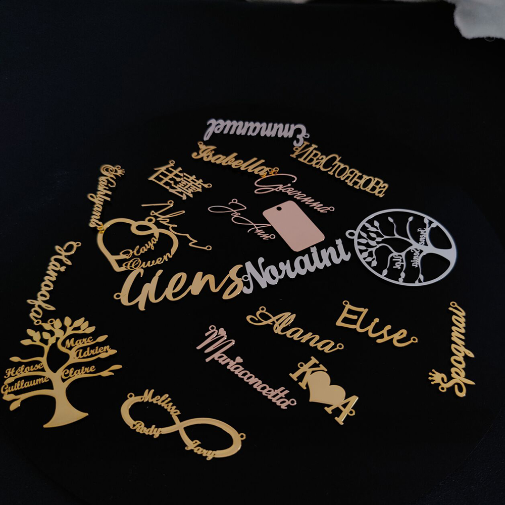 ส่วนบุคคลจี้ Logo Huruf สแตนเล - Interior Design Names บทวิจารณ์และราคา