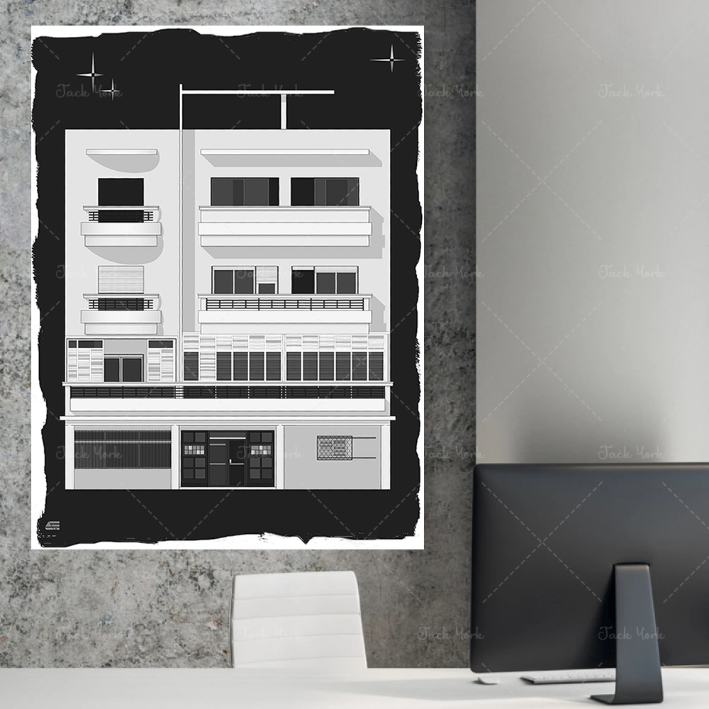 Bauhaus เทลอาวีฟพิมพ์ | โมเดิร - Interior Design York บทวิจารณ์และราคา